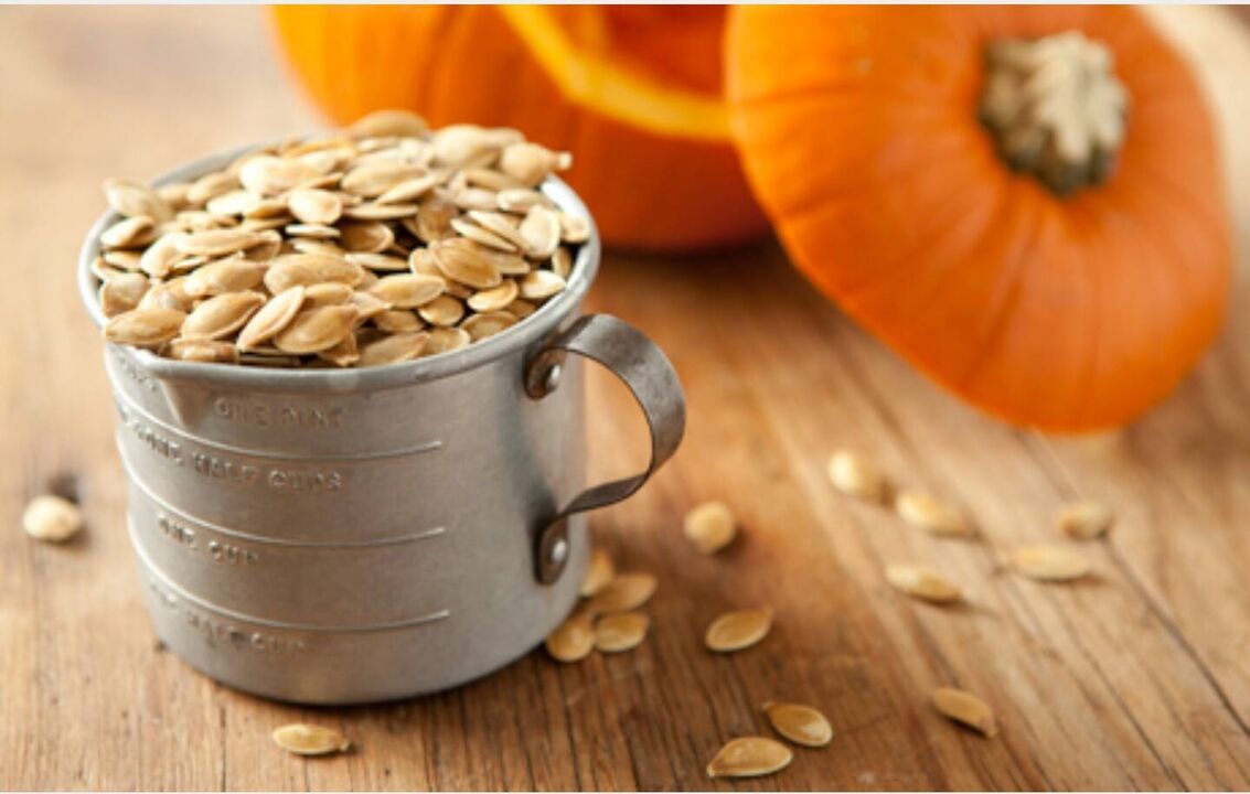 pumpkin seeds for removing parasites