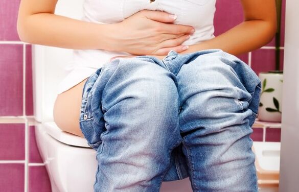 diarrhea in a woman is a sign of parasites