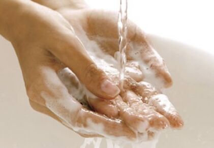 hand hygiene protects against the entry of parasites into the body